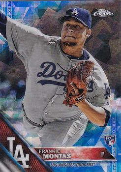 2016 Topps - Chrome Sapphire 65th Anniversary Edition #505 Frankie Montas Front