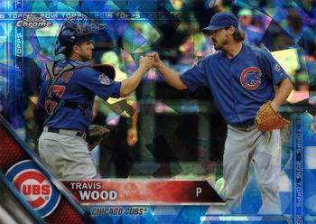 2016 Topps - Chrome Sapphire 65th Anniversary Edition #507 Travis Wood Front