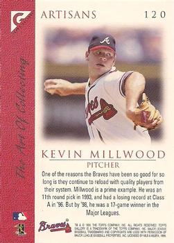 1999 Topps Gallery #120 Kevin Millwood Back