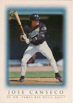 1999 Topps Gallery #62 Jose Canseco Front