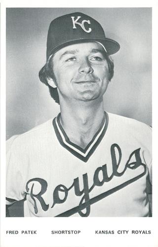 1978 Kansas City Royals Photocards #NNO Fred Patek Front