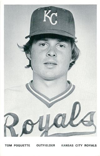 1978 Kansas City Royals Photocards #NNO Tom Poquette Front