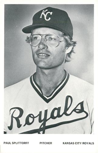 1978 Kansas City Royals Photocards #NNO Paul Splittorff Front