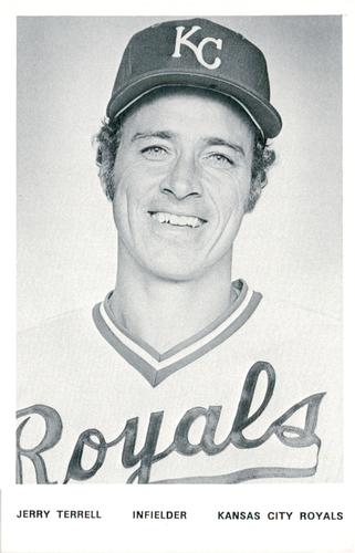 1978 Kansas City Royals Photocards #NNO Jerry Terrell Front