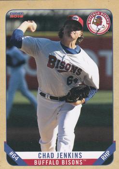 2016 Choice Buffalo Bisons #12 Chad Jenkins Front