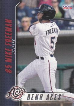 2016 Choice Reno Aces #13 Mike Freeman Front
