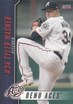 2016 Choice Reno Aces #35 Tyler Wagner Front