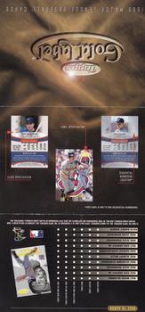 1999 Topps Gold Label #NNO Fold Out Checklist Front