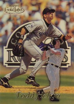 1999 Topps Gold Label #15 Todd Helton Front