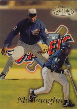 1999 Topps Gold Label #42 Mo Vaughn Front