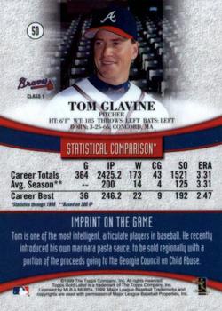 1999 Topps Gold Label #50 Tom Glavine Back