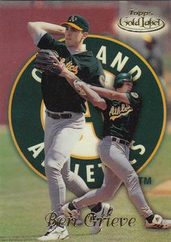 1999 Topps Gold Label #75 Ben Grieve Front