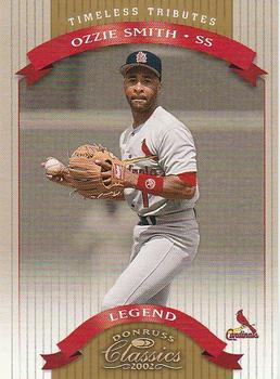 2002 Donruss Classics - Timeless Tributes #197 Ozzie Smith Front