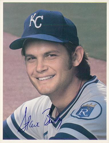 1979 Kansas City Royals Photocards #NNO Steve Busby Front