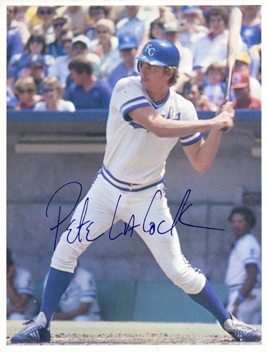 1979 Kansas City Royals Photocards #NNO Pete Lacock Front