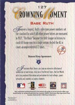 2002 Donruss Diamond Kings - Bronze Foil #127 Babe Ruth  Back