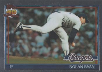 1999 Topps - Nolan Ryan Commemorative Reprints Finest #24 Nolan Ryan Front