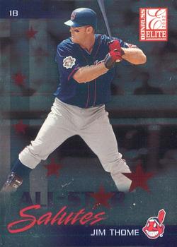 2002 Donruss Elite - All-Star Salutes #AS15 Jim Thome Front