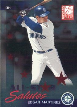 2002 Donruss Elite - All-Star Salutes #AS20 Edgar Martinez Front