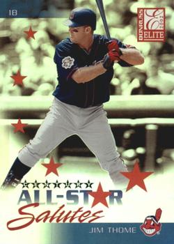 2002 Donruss Elite - All-Star Salutes Century #AS15 Jim Thome  Front