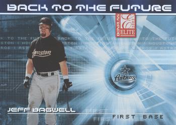 2002 Donruss Elite - Back to the Future #BF-13 Jeff Bagwell  Front