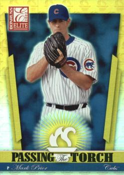 2002 Donruss Elite - Passing the Torch #PT-10 Mark Prior  Front