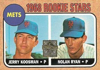 1999 Topps - Nolan Ryan Commemorative Reprints #1 Nolan Ryan / Jerry Koosman Front