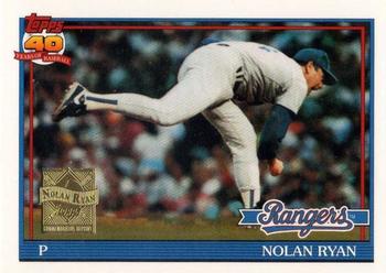 1999 Topps - Nolan Ryan Commemorative Reprints #24 Nolan Ryan Front