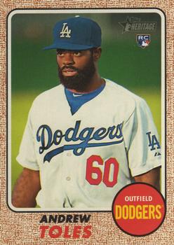 2017 Topps Heritage #531 Andrew Toles Front