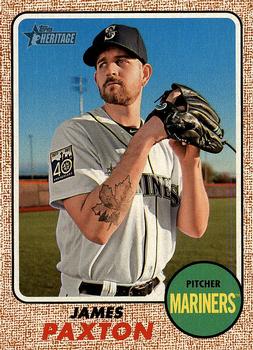 2017 Topps Heritage #546 James Paxton Front