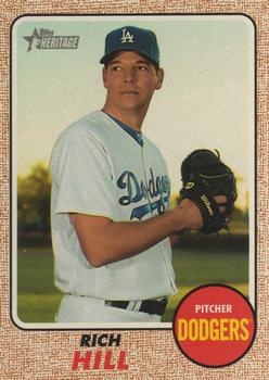 2017 Topps Heritage #711 Rich Hill Front