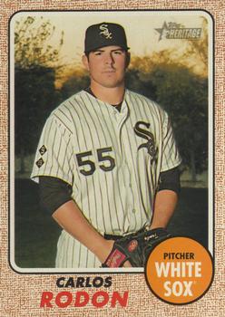 2017 Topps Heritage #210 Carlos Rodon Front