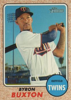 2017 Topps Heritage #243 Byron Buxton Front