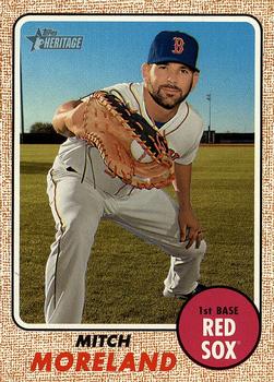 2017 Topps Heritage #261 Mitch Moreland Front