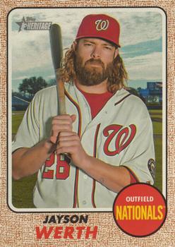 2017 Topps Heritage #320 Jayson Werth Front