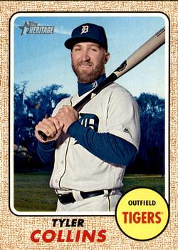 2017 Topps Heritage #360 Tyler Collins Front