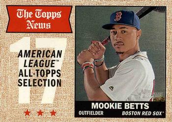 2017 Topps Heritage #362 Mookie Betts Front