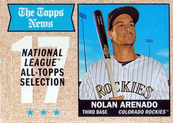 2017 Topps Heritage #373 Nolan Arenado Front