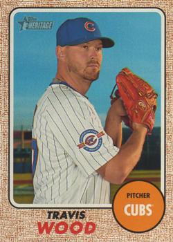 2017 Topps Heritage #395 Travis Wood Front