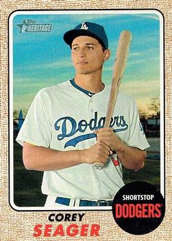 2017 Topps Heritage #440 Corey Seager Front