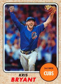 2017 Topps Heritage #500 Kris Bryant Front