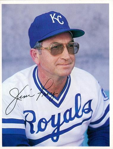 1980 Kansas City Royals #NNO Jim Frey Front