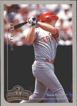1999 Topps Opening Day #75 Rusty Greer Front