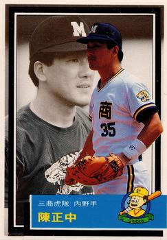 1992 Chiclets CPBL #283 Cheng-Chung Chen Front