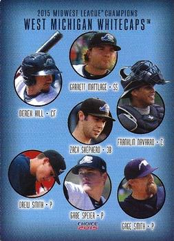 2015 Choice Midwest League Champions #29 Other Contributors Front
