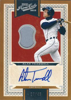 2016 Panini Prime Cuts #206 Alan Trammell Front
