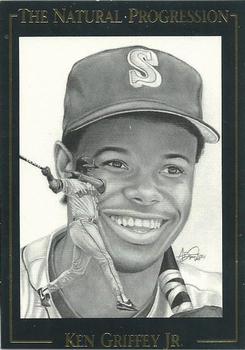 1992 The Perfect Game Ken Griffey Jr. The Natural Progression #1 Ken Griffey Jr. Front