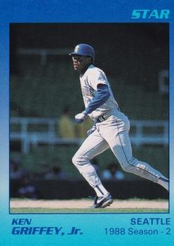 1989 Star Ken Griffey Jr. Blue/Blue #5 Ken Griffey, Jr. Front