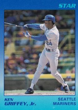 1989 Star Ken Griffey Jr. Blue/Blue #10 Ken Griffey, Jr. Front