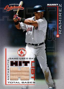 2002 Donruss Originals - Hit List Total Bases #HL-18 Manny Ramirez Front